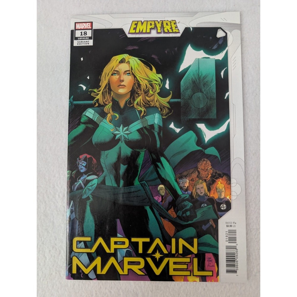 Captain Marvel #18 Dan Mora Variant 1st App Lauri-Ell Empyre 2020 NM‎ Range